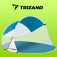 Trizand 00020974 pašuzceļošā pludmales telts Pop-Up 190x120x90 cm, tirkīza/balta