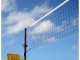 Beach Volleyball Net 9.5m, White