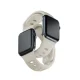 Силиконовый ремешок 3mk для Apple Watch 38/40/41 мм, белый