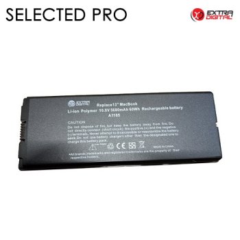 Akumulators Apple MacBook 13 collu A1185 5600mAh Extra Digital Pro