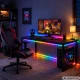5m RGB LED Neon Strip with Bluetooth App and Remote Control