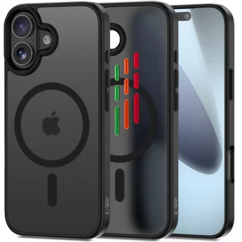 Tech-Protect iPhone 17 vāciņš MagMat XT MagSafe, matēts melns