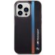 Apple iPhone 14 Pro Max 6.7\" BMW IML Tricolor Stripe Case Cover (BMHCP14X22HVGV), Black | Telefona Maciņš Vāks...
