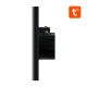 Viedais gaismas slēdzis Avatto ZTS02-EU-B2 ZigBee 2 pogas TUYA (Melns)