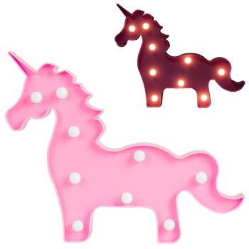 Nukido Unicorn LED Night Light for Kids Room 740922