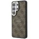 Guess 4G Embossed Ring MagSafe vāciņš Samsung Galaxy S26 Ultra, brūns