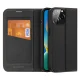 Apple iPhone 14 Pro Max 6.7\'\' Dux Ducis Skin X2 Magnetic Book Case Cover, Black | Telefona Vāciņš Maciņš Apvalks...