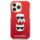 Чехол Karl Lagerfeld Karl&Choupette для iPhone 13 Pro / 13, Красный