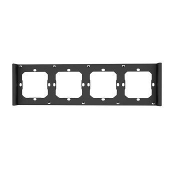 Sonoff Switch Frame 4-Gang M5-80 Smart Wall Switch Black