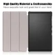 Samsung Galaxy Tab A7 Lite (SM-T220/T225) Tri-fold Stand PU Leather Case Cover, Grey | Planšetdatora Apvalks Vāks...