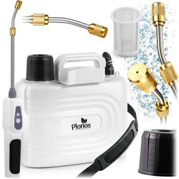 Battery Powered Pressure Sprayer 5L Adjustable Nozzle Plonos Pl-608