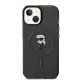 Karl Lagerfeld iPhone 15 vāciņš IML Ikonik MagSafe, melns