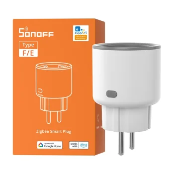 Sonoff S60ZBTPF ZigBee viedā rozete ar enerģijas mērītāju 16A, balta