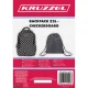 Школьный рюкзак Kruzzel 24530 22L с мешком для обуви, в клетку