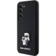 Karl Lagerfeld Samsung Galaxy S24 Case Silicone Karl & Choupette, Black
