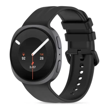 Tech-Protect Silicone Evo siksniņa pulkstenim Samsung Galaxy Watch 40 / 44 / 46 mm, melna