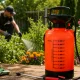 Spiediena smidzinātājs ar garo stobru un siksnu 5L, Oranžs