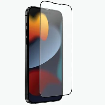 Uniq Optix Matēts rūdīts stikls iPhone 14 / 13 Pro ar aplikatoru | Matte frosted tempered glass for with applicator