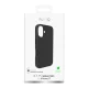Чехол Puro для iPhone 17 Icon Mag Pro Liquid Silicone, черный