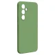 Etteri Silicone Case vāciņš Samsung Galaxy S24 FE, gaiši zaļš