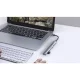 USB-хаб на 7 портов: 1x USB 3.2 Gen.1 + 6x USB 2.0, Izoxis 24374, серый