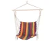 Dārza Mājas Šūpuļtīkls Šūpuļkrēsls ar Koka Rāmi, Daudzkrāsains | Brazilian Hanging Garden Swing Hammock...
