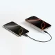 Cuktech WPB100N 10000mAh magnētiskais ārējais akumulators ar statīvu, 20W, balts