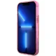 Guess iPhone 14 Pro vāciņš Liquid Glitter 4G Translucent, rozā