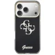 Чехол Guess IML 4G Script Metal для iPhone 17 Pro Max / 18 Pro Max, черный