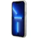 Guess iPhone 14 vāciņš IML Golden Marble MagSafe, melns