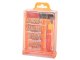 32-in-1 Precision Torx Screwdriver Set with Magnetic Bits, Orange