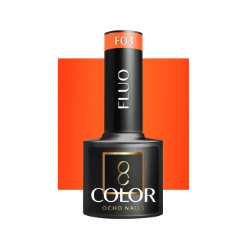 Гель-лак Ocho Nails Fluo F03, 5 г