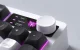 Spēļu tastatūra Onikuma MT902 2.4G RGB, melna un balta