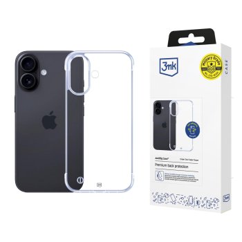 Чехол 3Mk Protection Just20g для Apple iPhone 16 Plus - Прозрачный
