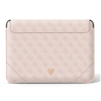 Чехол для ноутбука Guess 4G Uptown Triangle 13-14" Розовый