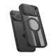 Чехол Tech-Protect Kevlar Aura MagSafe для iPhone 18 Pro / 17 Pro с подставкой, Matte Black
