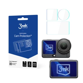 3mk Cam Protection hibrīda aizsargstikls kamerai DJI Osmo Action 6