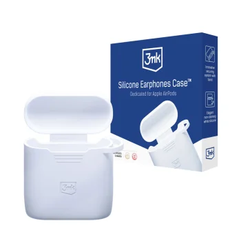 3mk AirPods 2 Silicone Case, White