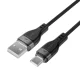 Acefast C11-04 USB-A uz USB-C kabelis 3A 1.2m, melns