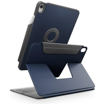 Uniq Rovus Snapmount atverams vāciņš iPad 11" (2025) / 10.9" (2022), tumši zils