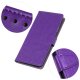 Nokia 2.3 Crazy Horse Leather Wallet Stand Phone Cover Case, Purple