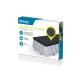 Bestway 58232 baseina pārsegs karkasa baseiniem 404x201 cm, Melns