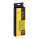4Fizjo Flex Band Auduma vingrošanas pretestības fitnesa gumijas lente - Dzeltena (vislielākā pretestība) | Mini...