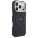Guess Peony Hot Stamp MagSafe Phone Case Cover iPhone 17 Pro - Blue