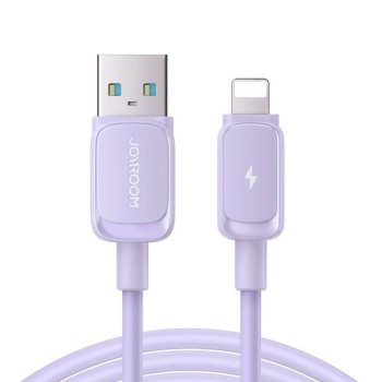 Joyroom S-AL012A14 USB uz Lightning kabelis, 2.4A, 1.2m, violets