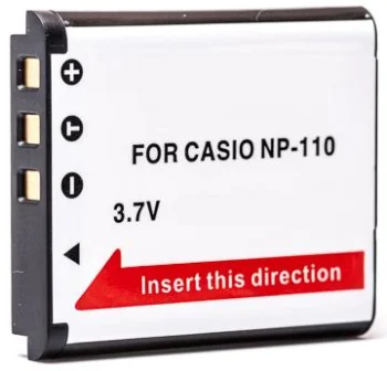 Extra Digital akumulators Casio NP-110, 1200mAh