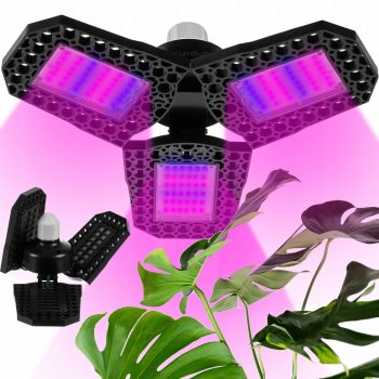 Gardlov 108 LED Fito Lampa Gaisma Panelis Augu Stādu Audzēšanai Dārzkopībai | Plant Growth Gardening Lamp