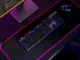 Игровой коврик для мыши с RGB-подсветкой XL 80x30 см, черный