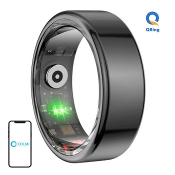 Smartring Colmi R02 19.8MM 10 (melns) | (Black)