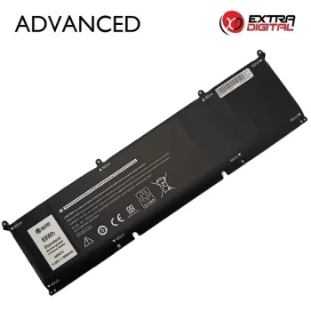 Аккумулятор для ноутбука Dell 69KF2 Extra Digital Advanced, 6000 мАч, 11.55 В